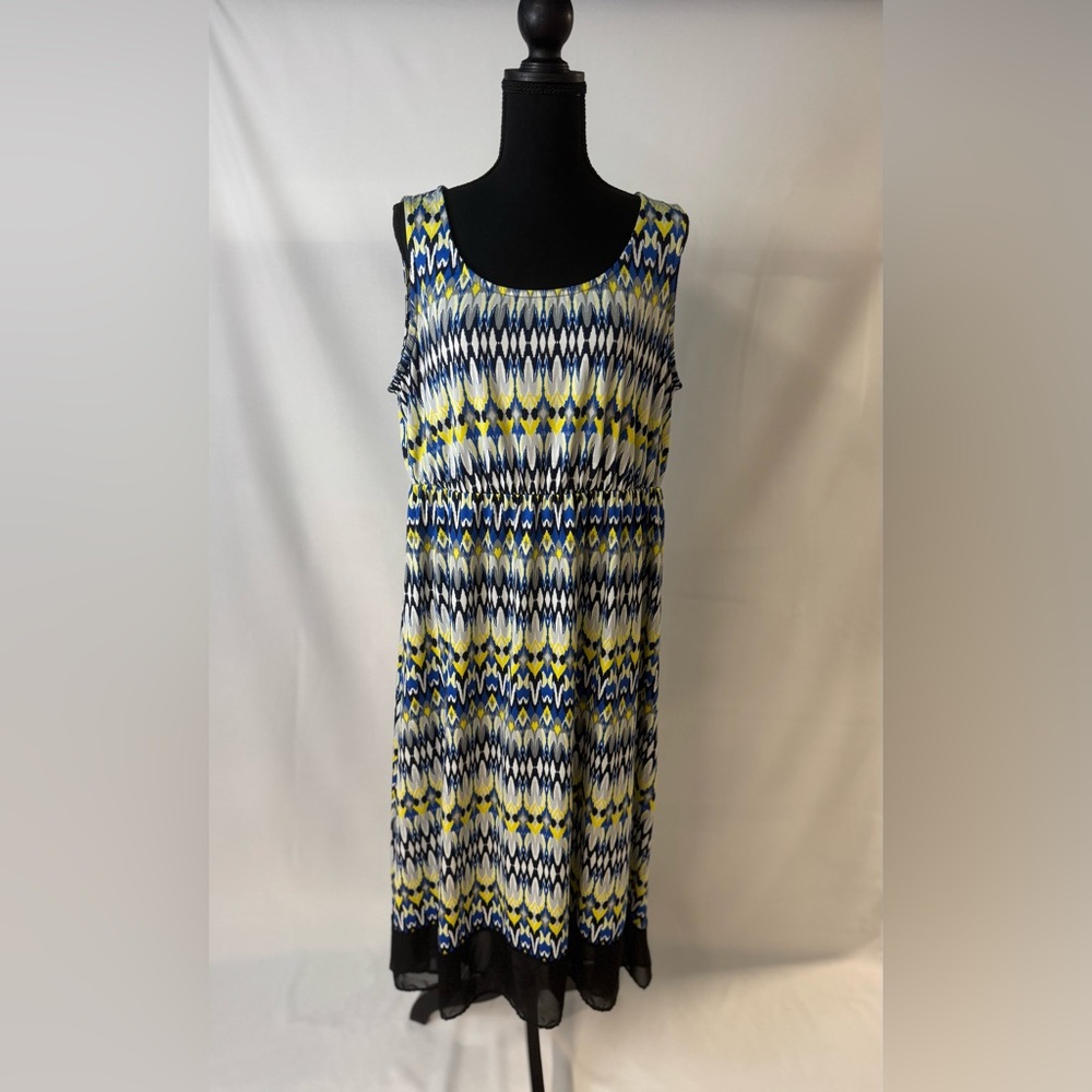 NY Collection Plus Size High-Low Dress